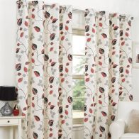 See more information about the April Curtains (45" Width x 54" Drop) - Red